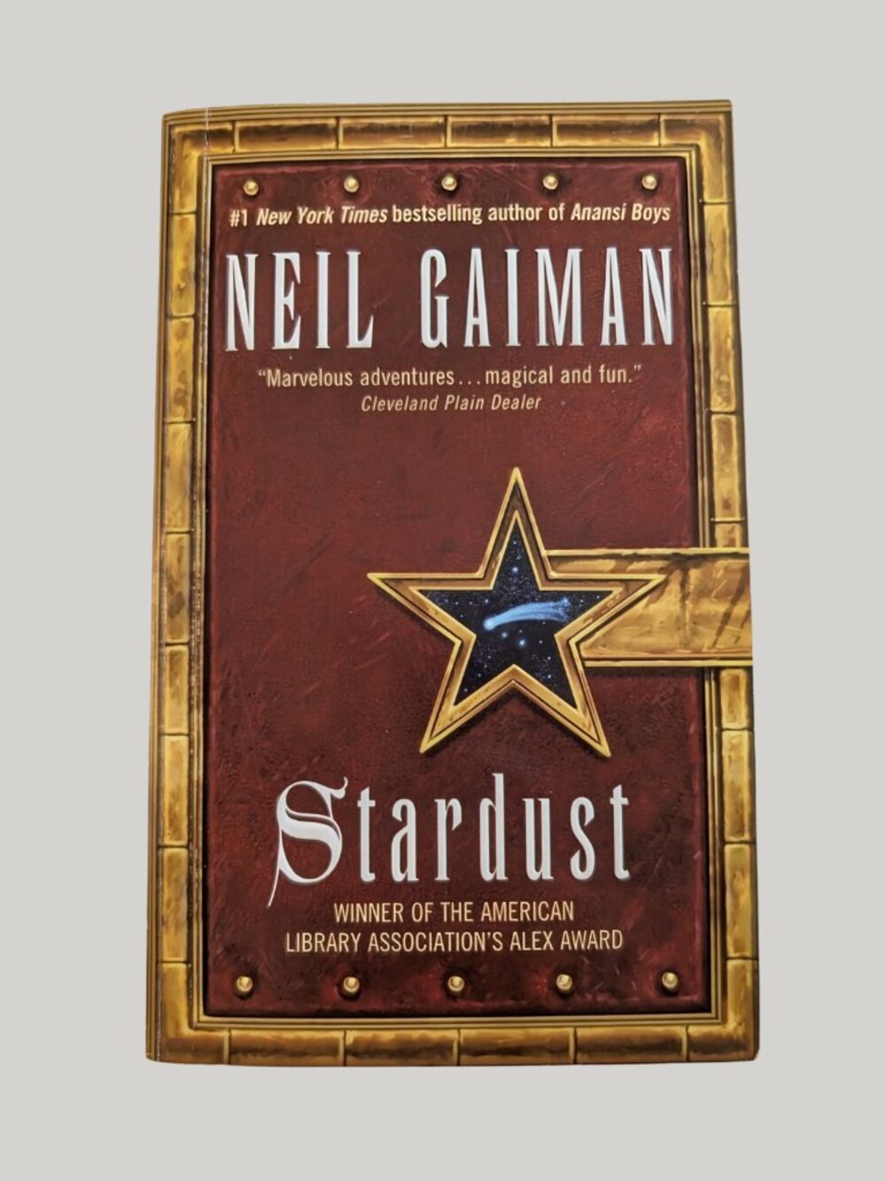5/$20 Stardust by Neil Gaiman Paperback Alex Award Winner Edition